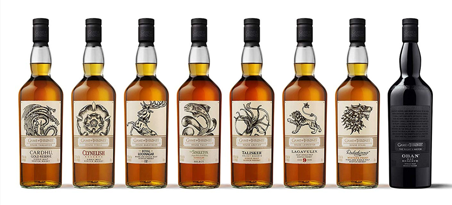 Game of Thrones Whiskies Set